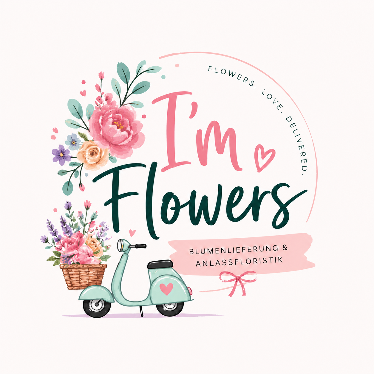 I'm Flowers Logo